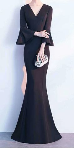 Black Colour Dress Designs, Chic Midi Dress For Banquets, Elegant Backless Maxi Dress For Prom Season, Elegant Maxi Dress For Cocktail And Prom Season, Elegant Cocktail Maxi Dress For Prom Season, Elegant Maxi Length Prom Dress, Elegant Maxi Dress For Prom, Elegant Maxi Evening Dress For Cocktail, Elegant Maxi Length Evening Dress For Cocktail