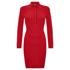 Alaia Red Knitted Dress For Sale at 1stDibs | alaia red dress, red alaia dress, alaia dress clueless price Alaia Dress, Red Knit Dress, Azzedine Alaïa, Mini Dress Red, Dresses 1950s, Jersey Wrap Dress, Floral Cotton Dress, Red Bodycon Dress, Fall Winter Dresses