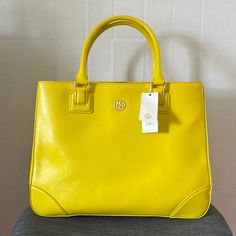 Questions? Leave A Comment Below! Yellow Business Bags With Gold-tone Hardware, Classic Yellow Business Bags, Classic Yellow Textured Leather Bag, Elegant Yellow Bag For Work, Elegant Yellow Workwear Bag, Yellow Textured Leather Bag For Formal Occasions, Elegant Yellow Textured Leather Bag, Formal Yellow Textured Leather Bag, Elegant Yellow Textured Leather Shoulder Bag