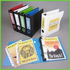 an assortment of binders and folders for children to use on their school days