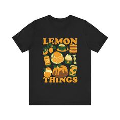 Lemon Things Shirt / Kawaii Summer Shirt / Trendy Summer Aesthetic Tshirt / Cute Lemon Tee / Summer Tshirt / Gift for Her / Gift for Him - Etsy Cute Graphic Design T-shirt For Summer, Kawaii Summer T-shirt For Streetwear, Kawaii Summer Tops With Letter Print, Kawaii Summer Top With Screen Print, Kawaii T-shirt With Funny Print For Summer, Kawaii Screen Print Tops For Summer, Kawaii T-shirt For Summer Streetwear, Kawaii Screen Print Summer Tops, Kawaii Summer Streetwear T-shirt