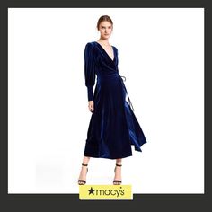 in stock Velvet Wrap Dress, Royal Blue Dresses, Current Mood, Royal Blue, Wrap Dress, Pick Up, In Store, Buy Online, Velvet