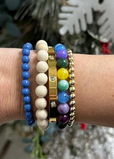 Add a pop of color to your look with the Spring Multicolor Bracelet - featuring every hue under the sun! Enjoy this stylish accessory that'll surely brighten up your day. Each bracelet is unique and will have a variety of colors. Multicolor Bracelet, Pop Of Color, Stylish Accessories, The Sun, Jade, Color Pop, Sun, Bracelet, Beads