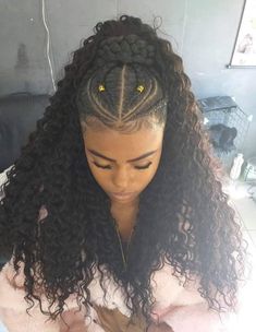 African Hair Styles, Bride Hairstyles Updo, Two Braid Hairstyles, Cute Natural Hairstyles, Short Box Braids Hairstyles, African Hair Braiding Styles, Braided Ponytail Hairstyles, Goddess Hairstyles, African Hair