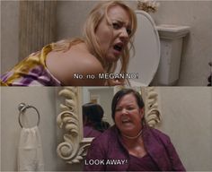 Don't look at me!! Bridesmaids----one of my favorite parts of the movie,,so funny Bridesmaids Movie, Favorite Movie Quotes, Movies Worth Watching, Film Quotes, Tv Quotes, Movie Buff, Funny Movies, Love Movie, Great Movies