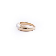 Our dome rings are super comfortable and we love that you can stack them up or wear them alone. Elegant Rings With Tension Setting And Thick Band, Modern Diamond Rings With Thick Band, Wedding Ring With Tension Setting And Wide Band, Thick Band Wedding Ring With Tension Setting, Wedding Ring With Tension Setting And Thick Band, Classic Diamond Rings With Thick Band, Modern Everyday Rings With Round Cut, Modern Rings With Vs Clarity And Round Band, Modern Rings With Vs Clarity In Round Band