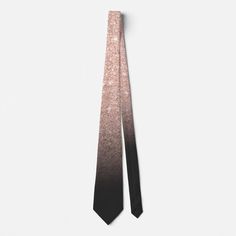 Chic rose gold glitter black ombre sparkle wedding Black Suit With Rose Gold Tie, Rose Gold And Black Wedding Theme, Black And Rose Gold Wedding, Blush Pink And Black Wedding, Rose Gold Wedding Party, Sparkles Wedding, Romantic Night Wedding, Rose Gold Tie, Wedding Party Gifts Groomsmen