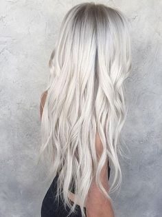 Hair Colour Ideas, Silver Blonde