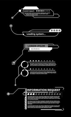 an info board with different types of electronic devices and text on the bottom right corner