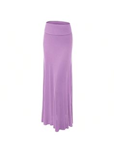 95% Polyester 5% SpandexWomens Fold-Over Maxi Skirt Lilac Purple     Plain    Women Clothing, size features are:Bust: ,Length: ,Sleeve Length: Spring Stretch Solid Maxi Skirt, Spring Stretch Maxi Skirt In Solid Color, Stretch Solid Maxi Skirt For Spring, Non-stretch Lined Maxi Skirt, Solid Non-stretch Lined Maxi Skirt, Non-stretch Solid Maxi Skirt, Fitted Long Skirt In Solid Color, Stretch Solid Color Maxi Skirt, Spring Hip-length Skirt In Solid Color