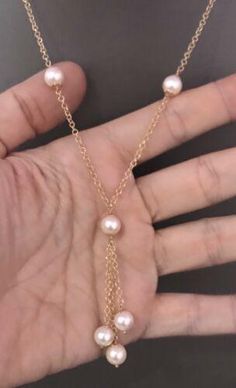 CERTIFICATE#201721470 CERTIFIED $2,950 AUTHENTIC FINE AKOYA PEARL 8.5-8 MM 18 IN 14 KT LADIES NECKLACE This beautiful necklace listed is a Certified Authentic Fine Akoya Saltwater Pearl necklace made with luxurious 14KT Solid Gold. This exquisite pearl necklace is MADE IN ITALY This is a One of a Kind Unique Custom Made Glamorous Piece of Jewelry!! Nothing says, “I Love you” more than Diamonds and Pearls Gemological Appraisal Laboratory Gemological Appraisal Laboratory of America is a proud memb Pearl Necklace On Saree, Saltwater Pearl Necklace, Cute Jewelry Necklaces, Unique Pearl Jewelry, Pearls Jewellery, Handmade Pearl Jewelry, Akoya Pearl Necklace, Ethiopian Opal Necklace, Diamonds And Pearls