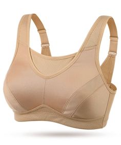 PRICES MAY VARY. 93%Nylon, 7%Spandex Hook and Eye closure Cheap Stretch Breathable Bra, Affordable Stretch Racerback Bra, High Impact Sports Bras, Best Sports Bras, High Impact Sports Bra, Padded Sports Bra, Aerobic Exercise, Sport Bra, Bustiers