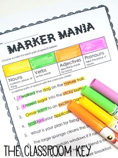 the classroom key to making a marker mania