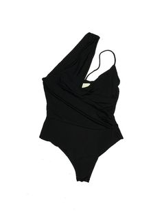 Michelle Mason Bodysuit Size: P Tops - used. 95% Viscose, 5% Elastane | Michelle Mason Bodysuit: Black Tops - Size P Michelle Mason, Bodysuit Black, Black Bodysuit, Women Handbags, Womens Tops, Handbags, For Women, Clothes, Black