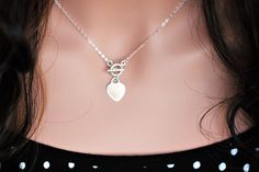 Toggle Clasp Choker Necklace - Heart necklace - Sterling Silver Toggle clasp necklace - Toggle Clasp Heart Lock Neckalce - toggle choker by rainbowearring on Etsy https://www.etsy.com/listing/253731653/toggle-clasp-choker-necklace-heart Elegant Metal Toggle Necklace For Valentine's Day, Metal Toggle Necklace With Heart Pendant As Gift, Heart Shaped Jewelry With Toggle Clasp For Anniversary, Elegant Toggle Necklace For Valentine's Day Gift, Silver Heart Toggle Necklace As Gift, Silver Heart Toggle Necklace For Gift, Heart Charm Toggle Necklace For Valentine's Day Gift, Metal Toggle Necklace For Valentine's Day Gift, Elegant Heart Toggle Necklace For Everyday