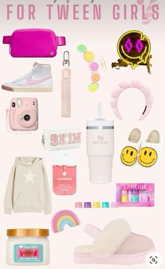 Amazing birthday gift ideas and finds for teen, tween or young girls! Preppy Gifts, Birthday Basket, Cute Birthday Ideas, Cute Gifts For Friends, Cozy Slippers, Birthday Wishes For Myself, Birthday Gifts For Teens, Happy Birthday Gifts