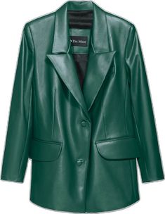 Green Fitted Blazer For Fall, Fitted Green Blazer For Fall, Fitted Green Blazer Dress For Fall, Semi-formal Green Blazer With Double Button Closure, Elegant Green Outerwear With Hidden Button Closure, Elegant Green Blazer Dress For Fall, Green Outerwear With Notch Lapel And Hidden Buttons, Elegant Green Blazer With Lapel Collar, Green Formal Outerwear With Lapel Collar