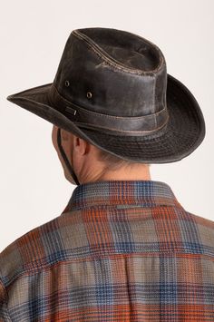 Outback Shapeable Weathered Cotton-Blend Safari Hat | Overland