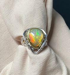 Luxury Ethiopian Opal Ring, Luxury Ethiopian Opal Jewelry For Anniversary, Luxury Silver Opal Ring, Hallmarked, Luxury Silver Opal Ring Hallmarked, Gold Sterling Silver Opal Ring With Polished Finish, Luxury Sterling Silver Opal Ring With Polished Finish, Gold Sterling Silver Opal Ring For Formal Occasions, Gold Opal Ring In Sterling Silver For Formal Occasions, Formal Gold Opal Ring In Sterling Silver