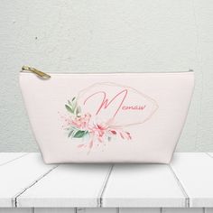 Cherish your beloved grandmother - be she Grandma, Nana, Meemaw, or Nonna - with our Customizable T-Bottom Pouch, a gift that blends functionality with heartfelt sentiment. This versatile pouch is an ideal gift for any occasion, whether it's a birthday, Mother's Day, or just to show appreciation. Meticulously crafted from 100% durable polyester, this pouch is designed to last, just like the timeless bond you share with her. The interior is lined with a non-woven laminate, offering additional pro Pink Cosmetic Bag For Gift, Pink Cosmetic Bag As Gift, Personalized Rectangular Pencil Case For Gift, Personalized Rectangular Pencil Case As Gift, Customizable Rectangular Pencil Case Gift, Customizable Rectangular Pencil Case As Gift, Personalized Rectangular Cosmetic Bag Gift, Customizable Pink Pencil Case Gift, Customizable Pink Pencil Case For Gift