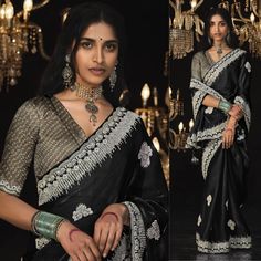 Crafted with care and attention to detail, this saree is perfect for those who appreciate fine craftsmanship and unique design. The light color exudes elegance and sophistication, making it a standout choice for any special occasion. Whether you're attending a wedding or celebrating a festival, this saree is sure to make you feel like a true queen. Make a statement with our attractive organza saree, designed to turn heads and leave a lasting impression.  --------------------------------- S A R E E ● D E T A I L S --------------------------------- ● Fall and Edging : Done ● Tassel : See in Option ● Petticoat : On request Extra Charges ● Drapping Saree (Ready to wear) : On Request Extra Charges ● Blouse : Matching Unstitched Piece (See in option) ● Occasion : Wedding, Party, Festive, Functio Elegant Semi-stitched Pre-draped Saree With Embroidered Border, Elegant Pre-draped Saree With Embroidered Border For Wedding, Elegant Dola Silk Fabric With Unstitched Blouse, Elegant Dola Silk Embroidered Fabric With Unstitched Blouse, Elegant Embroidered Dola Silk Fabric With Unstitched Blouse, Elegant Dola Silk Fabric For Unstitched Blouse, Black Art Silk Saree For Wedding, Black Tissue Silk Traditional Wear For Wedding, Black Tissue Silk Traditional Wedding Wear