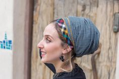 ♥ Want to see more? My shop https://www.etsy.com/shop/SaraAttaliDesign    Stunning & Unique handmade "Mitpachat" Headscarf, Hair Snood, Head Scarf, Head Covering, jewish headcovering. Fashionable and comfortable.Beautiful colors design! Basic Special Grey with Lovely special shape and colorful design on front.For special occasions or anytime!Our head covering will make sure you get lots of compliments!The "Mitpachat" is about 200 cm. long and can be tied in different ways.This "Mitpachat" is Bohemian Cotton Headscarf For Festivals, Bohemian Handmade Festival Headwrap, Bohemian Cotton Headscarf One Size, Bohemian Multicolor Cotton Turban, Bohemian Turban With Matching Headband, Bohemian Multicolor Turban For Festivals, Handmade Bohemian Headscarf One Size, Bohemian Cotton Turban One Size, Bohemian Cotton Headscarf Styled As Headband