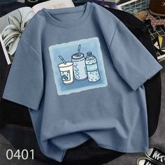 Short Sleeve T shirts Women Summer Loose Fashion All match Daily Student Korean Style Casual Youth Easy 30 day return policy Fashion Top Outfits, Loose Fashion, Korean Casual Outfits, Aesthetic T Shirts, T Shirts Women, Mode Kpop, Tomboy Style Outfits, Aesthetic Shirts, Easy Trendy Outfits