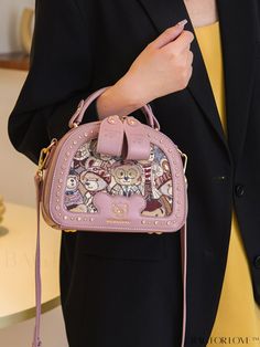 BagForLove - Chic Cartoon Bear Box Bag with Top Handle - Perfectly Stylish and Trendy! Product Description Color Pink Type Box Bag Bag Size Small Pattern Type Cartoon Material PU Leather Size Chart INCH CM Strap Length Bag Length Bag Width Bag Height Handle Height 46.9 inch 8.7 inch 3.1 inch 6.7 inch 2 inch Strap Length Bag Length Bag Width Bag Height Handle Height 119 cm 22 cm 8 cm 17 cm 5 cm Details Pictures Similar Products h2 { text-align: center; } /* æ¢è¡ */ li{ white-space: normal; word-break: break-all; word-wrap: break-word; } .red-box { width: 100%; display: flex; flex-direction: row; flex-wrap: wrap; justify-content: center; } .red-box > div { width: 190px; height: 250px; margin: 10px; } .red-box > div > a > img { width: 190px; height: 250px; } .size-box { width: 100%; margin: Cartoon Bear, Blue Box, Word Wrap, Bear Cartoon, Box Bag, Bear Pattern, Bag Bag, Fashion Handbags, Top Handle