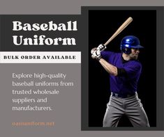 Explore high-quality baseball uniforms from trusted wholesale suppliers and manufacturers. We offer customizable designs, professional baseball jerseys, and bulk uniform options tailored to meet team needs. Partner with us for top-notch baseball gear and personalized solutions. Jersey Uniform, Baseball Gear, Baseball Uniforms, Custom Baseball Jersey, Wholesale Suppliers, Get High, Baseball Players, Baseball Jerseys, Oasis