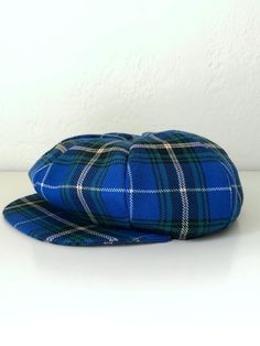 1960's Authentic Nova Scotia Tartan Bonda Inc. Plaid Cabbie Hat. Made In Canada!  United Hatters Cap & Millinery Workers Union Tag! Measurements in photos! *This is an authentic vintage item so signs of age are to be expected but this hat is in great vintage condition. Flaw circled in photo, seam came apart in one spot. This does NOT feed into the back side. Could be a easy fix. Please look at all pictures and feel free to message me with any questions you may have Cabbie Hat, Workers Union, Newsboy Hat, Union Made, News Boy Hat, Daytona Beach, Berets, Nova Scotia, Tartan Plaid