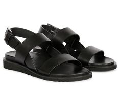 Step into summer with these leather sandals, a perfect fusion of craftsmanship and contemporary style. They feature chic front straps and an adjustable ankle strap, offering both a modern look and a comfortable fit. The padded leather footbed ensures all-day comfort, making them your ideal choice for any occasion, from casual strolls to professional gatherings. From Saint G. Modern Leather Lining Slingback Sandals, Leather Strap Sandals For Summer, Modern Open Toe Slingback Sandals With Leather Lining, Spring Leather Sport Sandals With Strap, Spring Leather Strap Sandals, Modern Leather Slingback Sandals With Leather Footbed, Modern Open Heel Slingback Sandals With Leather Footbed, Modern Leather Lined Open Toe Slingback Sandals, Leather Open Toe Sandals With Strap