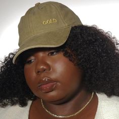 Our favorite cap with metallic GOLD embroidery on the front and GB logo on the side. This gold company celebrates the luster and hues of classic and luxe gold every chance we get. A little reminder that you are indeed golden. In a warm climate or traveling? You’ll want the white. Looking for a great fitting and comfy chic cap to wear with your cute outfits? You’ll want the green and maybe the white too. It’s cool to block out the sun rays but even cooler to add style to your wardrobe. Gb Logo, Gold Cap, Gold Caps, Comfy Chic, Gold Embroidery, Sun Rays, Metallic Gold, The White, Gold Metal