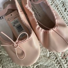 New With Tags! Ballet Shoes, Pink. Never Ended Signing My Daughter Up For Ballet And Forgot To Return Them. Non-slip Ballet Dance Shoes With Round Toe, Pink Round Toe Dance Shoes For Spring, Pink Round Toe Ballet Dance Shoes, Pink Ballet Dance Shoes With Round Toe, Spring Ballet Dance Shoes With Soft Sole, Flat Synthetic Dance Shoes For Spring, Spring Synthetic Closed Toe Dance Shoes, Non-slip Slip-on Dance Shoes For Spring, Ballet Dance Shoes With Closed Toe In Synthetic