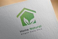 the logo for home natural is shown here