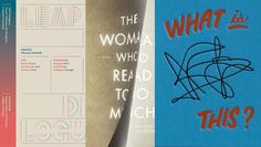 two books with different covers on them, one is titled the woman who read to much