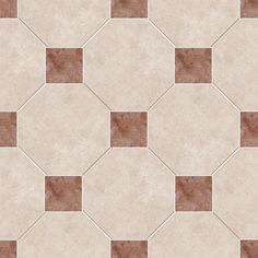 a tile floor with brown and white squares on it's sides, as well as an area for text