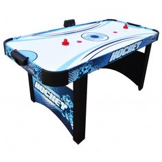 an air hockey table is shown on a white background