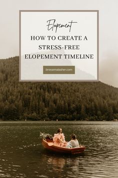 Are you in the middle of elopement planning? If so, this guide will help you plan an elopement timeline for a stress-free wedding day. Your timeline plays a huuuge role in the layout and flow of your day, and will help make sure that everybody knows when things are happening. Visit the blog for the complete guide on how to create a stress-free elopement including answers to timeline FAQ’s, important things you should include, aaand even some sample elopement timelines to help ya out! Create Yourself