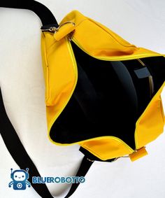 "All products are made to order. Orders take up to 4 weeks to be made and shipped. . Welcome to BlueRobotto .-.-.-.-.-.-.-.-.-. The bag in the photos is yellow. With this stylish messenger bag you can show off your fandom, your travel pics or even your pet photos everywhere you go. The front of the bag is transparent, with a window looking to the interior panel, where you can customize it however you like, place your pins, buttons, pictures, keychains and even small plushies. We used some safety Yellow Large Capacity Satchel Canvas Bag, Large Capacity Yellow Backpack Shoulder Bag, Yellow Satchel With Removable Pouch For School, Yellow Canvas Shoulder Bag With Removable Pouch, Yellow School Satchel With Removable Pouch, Retro Yellow Shoulder Bag For Daily Use, Yellow Canvas Satchel Bag, Yellow Shoulder Bag Satchel For School, Retro Yellow Satchel Bag