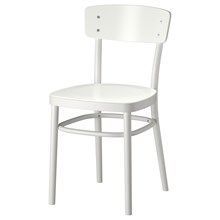 a white chair on a white background