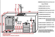 a diagram showing the measurements and features of a water heater, with instructions on how to use it