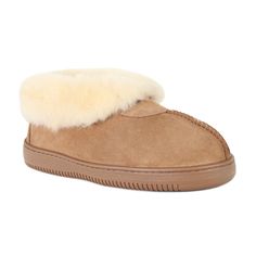 "An easy to slip on and off slipper with a non-marking, side-stitched rubber sole. Upper part can be folded down to reveal fluffy inner or can be left sitting straight up to warm those ankles. Made in New Zealand using premium grade, twin face sheepskin. This product is manufactured in Auckland, New Zealand by highly skilled craftsmen. \"Warm in winter, Cool in Summer.\" Sheepskin is a breathable material that will naturally keep you warm during winter without trapping moisture in. It also helps Winter Cool, Side Stitch, Woven Shoes, Sheepskin Slippers, Auckland New Zealand, Auckland, In Summer, Slide Slipper, Rubber Sole