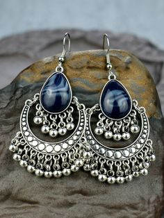 Silver Vacation   Zinc Alloy  Dangle Embellished   Jewelry Accessories Silver, Jewelry Antique, Tassel Drop Earrings, Stage Performance, Western Jewelry, Silver Accessories, Beaded Tassels, Trendy Fashion Women, Street Fashion