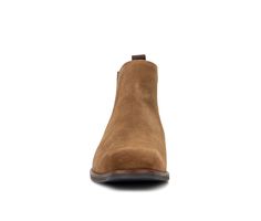 Simply stunning, the Roberto chelsea boot design compliments any outfit, including a casual demin look. This modern style provides easy-on and easy-off acess due to its elastic gores on each side. Leather upper, Slip on with elastic twin gore for easy entry, Approx. 1\ sole, Round / closed toe, Flat Sole, Rubber outsole | Men's Vintage Foundry Co Roberto Chelsea Boot in Tan Size 11 Medium Casual Chelsea Boots With Suede Lining For Fall, Casual Chelsea Boots With Suede Lining For Winter, Winter Casual Chelsea Boots With Suede Lining, Boot Design, Designer Boots, Chelsea Boot, Tan Brown, Boots Men, Size 13