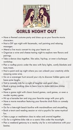 #girlsnightout #havingfun Girl Dates Friends, Friends Get Together Ideas, Friends Hangout Ideas, Get Together Ideas, Friend Hangout Ideas, Hosting Aesthetic, Girly Activities, Aesthetic Hobbies, Friend Dates