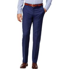 Step Into Success With The Ryan Seacrest Mens Solid Modern Fit Dress Pants Slacks. Part Of The Distinguished Distinction Line, These 100% Wool Slacks Are The Epitome Of Elegance And Professionalism. Designed In Indonesia, The Classic-Rise, Medium Weight Pants Offer A Perfect Blend Of Style And Comfort For The Office & Career-Oriented Man. The Solid Pattern With A Flat Front Design Speaks Of Understated Luxury, While The Zipper Fly, Eye And Hook, And Button Closure Ensure A Perfect Fit.Two Front Dusty Blue Mens Pants, Formal Slim Fit Blue Dress Pants, Blue Slim Fit Dress Pants For Formal Occasions, Formal Blue Slim Fit Dress Pants, Navy Tapered Leg Dress Pants For Formal Occasions, Navy Straight Leg Dress Pants For Formal Occasions, Office Blue Pants With Belt Loops, Navy Dress Pants For Business, Elegant Blue Work Pants For Business Casual