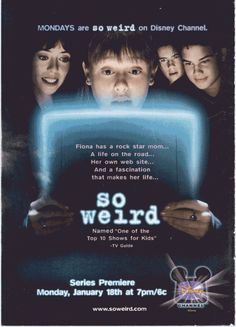 a poster for the movie go weird starring children in front of a computer screen with glowing eyes