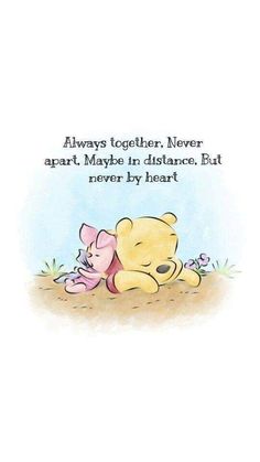 I know I don't post this kind of stuff but I love motivational quotes so sometimes I might but not a lot! 🫶 Pooh Bear Love Quotes, Pooh Bear Quotes Goodbye, Cute Winnie The Pooh Quotes, Pooh Bear Tattoo, Pooh And Piglet Quotes, Piglet Quotes, Love Motivational Quotes, Pooh And Piglet, Pooh Birthday