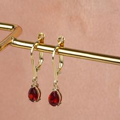 Garnet; It is a stone that is shown as the representative of passion, loyalty, true friendship, love and success. Our 14K solid gold and drop cut dangling garnet earring is suitable for daily use with its special design and is a stylish jewelery that you can use on your special days and gift it to your loved ones. A stylish jewel for you and your loved ones. Time to pamper yourself and your loved ones... Garnet is the birthstone for those born in january. 🤍🤍 Special gifts for your special mome Elegant Dangle Birthstone Jewelry, Formal Pierced Jewelry For Valentine's Day, Elegant Teardrop Jewelry For Valentine's Day, Elegant Pear-shaped Ruby Jewelry, Formal Dangle Birthstone Jewelry, Elegant Prong Setting Earrings For Valentine's Day, Formal Birthstone Earrings For Valentine's Day, Elegant Teardrop Earrings For Valentine's Day, Elegant Pear-shaped Jewelry For Valentine's Day