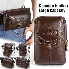 Category:Wallet; Embellishment:Buckle,Zipper; Gender:Men's; Type:Belt Bag,Mobile Phone Bag; Occasion:Outdoor,Daily; Material:Cowhide; Width:80; Height:10; Function:Large Capacity,Lightweight,Durable; Pattern:Solid Color; Listing Date:08/10/2023; Production mode:External procurement; Length:16